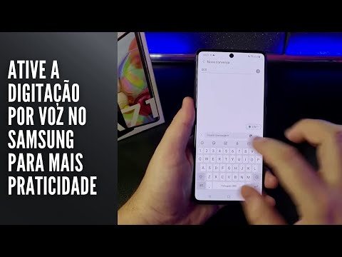 Ative a digitação por voz no Samsung para mais praticidade