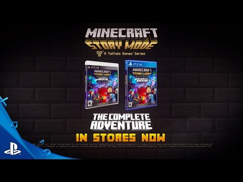 Minecraft: Story Mode - A Telltale Games Series - The Complete Adventure Trailer | PS4, PS3