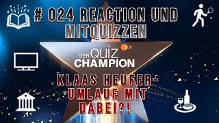 Teil 2 mit Klaas als Experten 😲 - #24- Der Quiz-Champion - Live Mitquizzen und Reaction