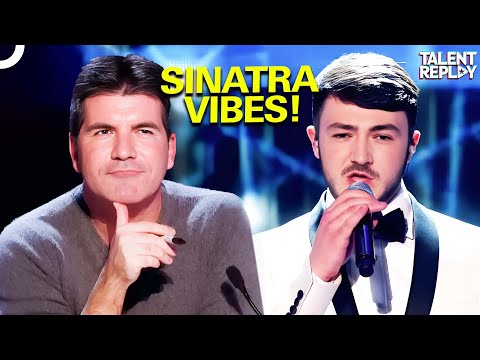 Wayne Woodward BRINGS Frank Sinatra to Life! | Britain's Got Talent