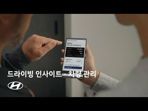 마이현대｜드라이빙 인사이트 – 모바일 차량 관리｜현대자동차