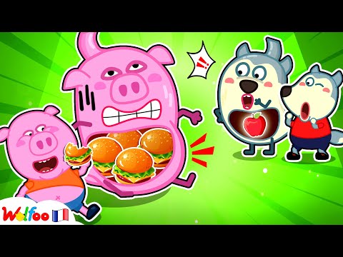 Alimentation Saine vs Malbouffe | Habitudes Saines Wolfoo 🤢 Dessin Animé 🎉 Collection D'épisodes