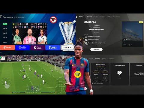 FIFA 16 MOBILE MOD EA SPORTS FC 25 ANDROID OFFLINE CAREER MODE ALL TOURNAMENTS NEW TRANSFERS 2025/26