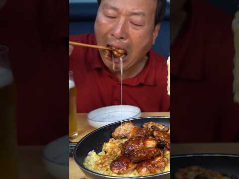 오븐에 <strong>구운</strong> 닭갈비에 옥수수치즈듬뿍! #먹방 #shorts #요리
