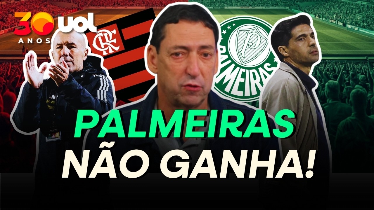 NÃO ACHO QUE O PALMEIRAS GANHA O JOGO; PRA MIM DÁ FLAMENGO OU EMPATE, ANALISA PVC