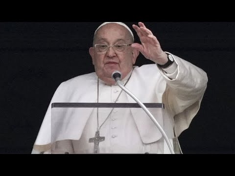 Pope Francis shares story of displaced families in Gaza