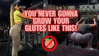 4 UNFORGIVABLE mistakes that are stopping your glute gains !!