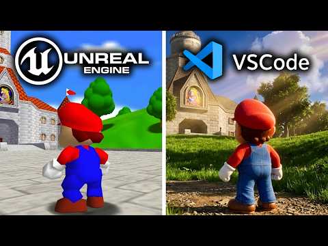 Claude Makes Mario 64 In Unreal Engine vs From <strong>Scratch</strong>
