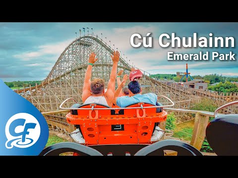 Cú Chulainn back seat on-ride 5K POV @60fps Emerald Park Cu Chulainn