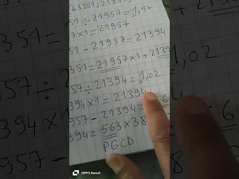 math PGCD comment trouver