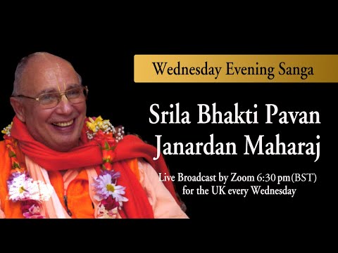 Srila BP Janradan Maharaj Zoom Darshan 9th Feb 2022