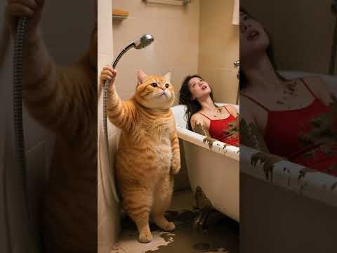 Plot twist  #funny #animals  #americe #pets #cat