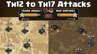Townhall 12 to Townhall 17 Attacks sa Classic War | Road to 200 winstreak 