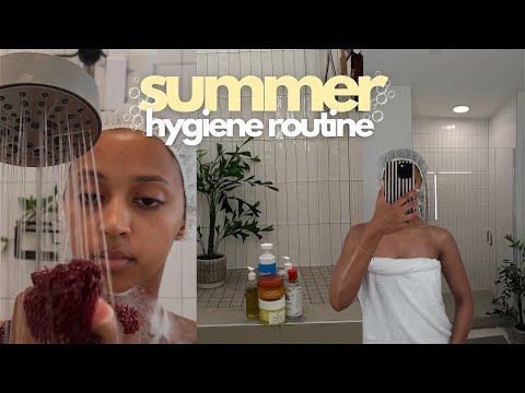 Night Summer hygiene routine 🌙 | body odor tips, glowy skin & smell good AWLL season |