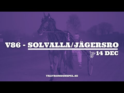 V86 tips Solvalla/Jägersro | Tre S - Fin spik på Jägersro
