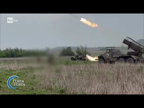 Guerra in Ucraina, offensiva russa nella regione di Kharkiv - Porta a porta 15/05/2024