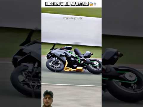 Ninja h2r world fastest bike race 💀😱 #automobile #race #smartphone #zx10r #saturdayspeed #shorts
