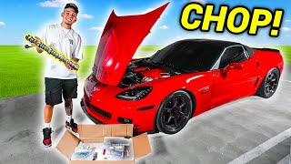 BUILDING THE CRAZIEST CORVETTE Z06 EVER... HUGE CAM ENGINE BUILD STARTS NOW!