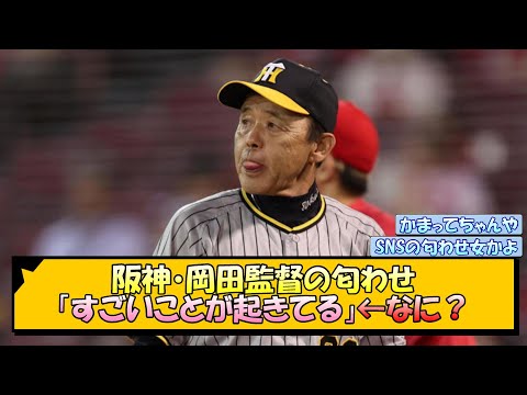 阪神・岡田監督の匂わせ「すごいことが起きてる」←なに？【なんJ/2ch/5ch/ネット 反応 まとめ/阪神タイガース/岡田監督】