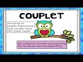 Writing Couplets: Understanding Structure and Themes