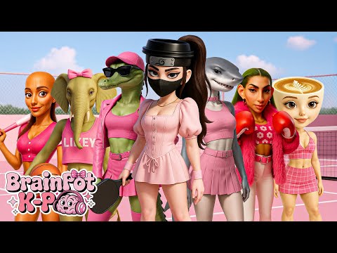 Brainrot Girls / K-Pop (Official Music Video)
