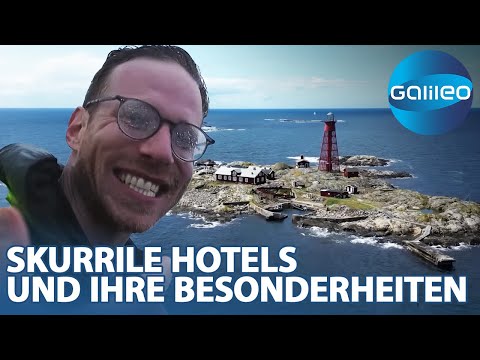 Skurrile Hotels: Vom Hotel zwischen 2 Ländern bis zum 5 Sterne Leuchtturm-Hotel