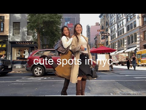 chic spots in nyc ‧˚☆‧₊˚ cool shops, and my favorite cozy places | vlog