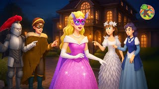 😲💜 Sırlarla Dolu Maskeli Balo! 👑🎭✨✨ Çizgi Film 🔴 CANLI YAYIN | KONDOSAN