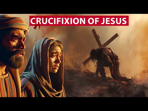 Crucifixion of Jesus Christ | AI Animation  #edit #forgive #jesus #christianity