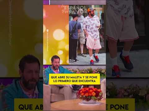 El secreto del look de Adam Sandler 😅 #español #adamsandler #curiosidades #humor #hollywood