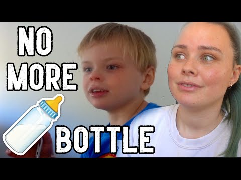 Getting Rid of Autistic Boy's Baby Bottle *DAY IN THE LIFE* | Aussie Autism Family