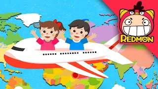 World Capitals Song 2 | Nursery Rhymes | REDMON