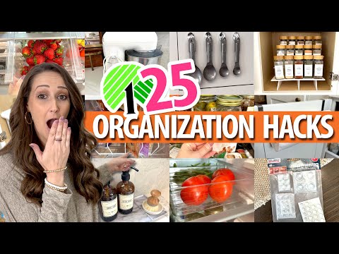 25 *BEST* Dollar Tree Organization HACKS! Clear the clutter FAST!