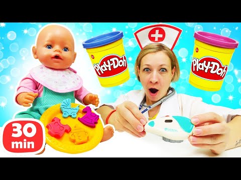 Pourquoi le docteur est-il venu chez Baby Born ? Meilleurs jeux pour filles