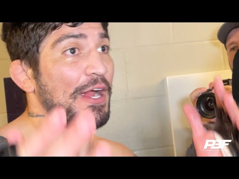 DILLON DANIS IMMEDIATE REACTION TO CRAZY SIX SECOND STOPPAGE “I’M TOO GOOD”