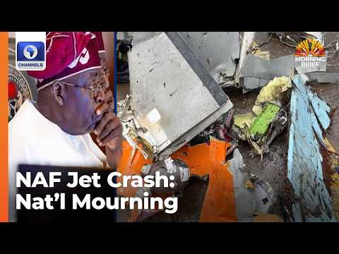 Tinubu Commiserates With NAF Over Jet Crash, ISWAP Commander Taken Down +More | Conversation