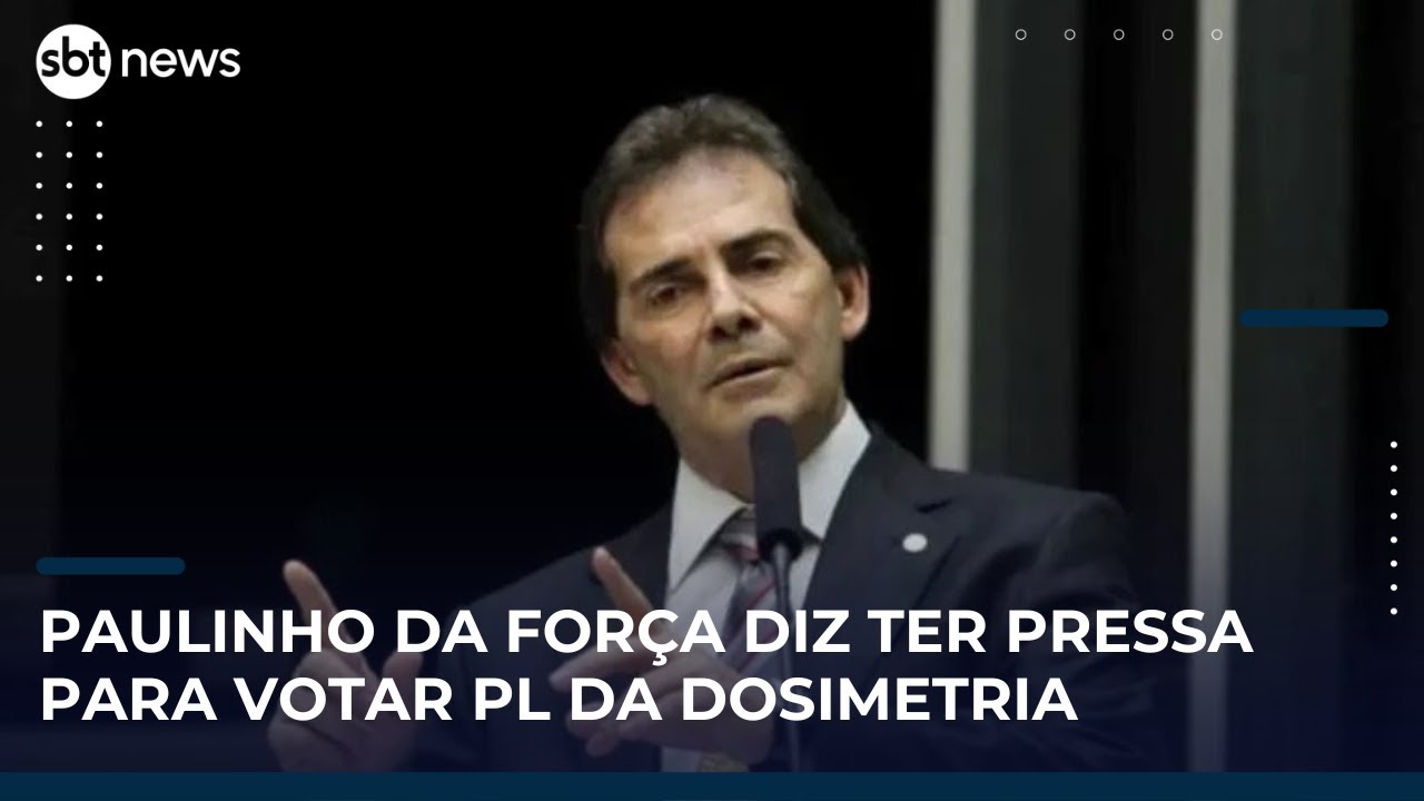 Paulinho da Força diz ter pressa e quer votar PL da Dosimetria na quarta feira 24