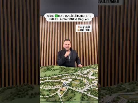 20.000 TL’ye taksitli arsa dönemi başladı
