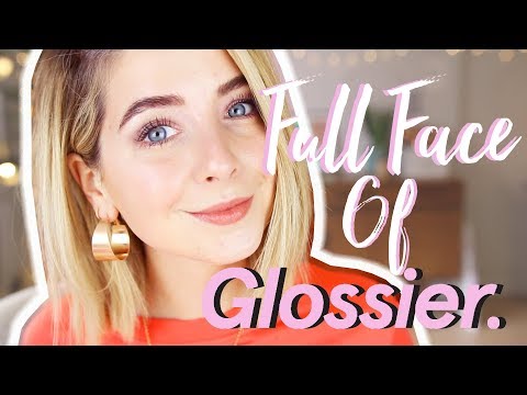 Full Face Of Glossier Makeup | Honest Review & First Impressions | Zoella