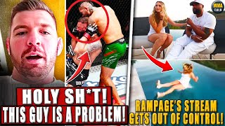 HOLY SH*T! REACTIONS to Anthony Hernandez DESTROYING Roman Dolidze! Rampage's Live Stream GOES WRONG