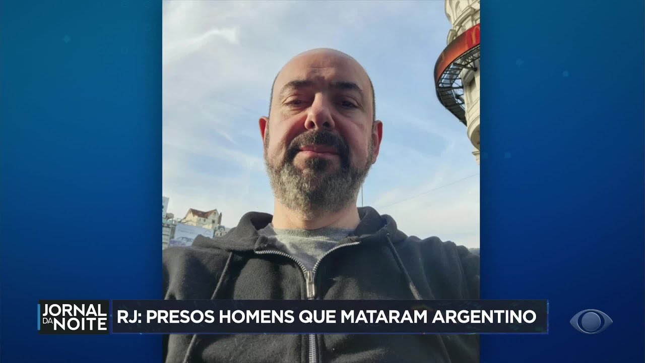 Suspeitos de matar turista argentino são presos no Rio