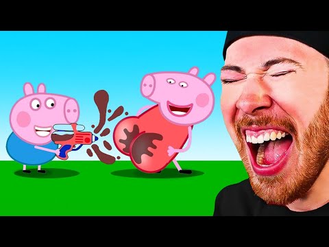 FUNNIEST PEPPA PIG MEMES AND ANIMATIONS?! (You Will Laugh)