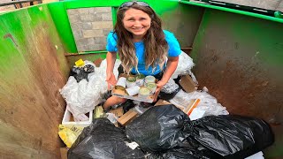 Dumpster Diving Is Life CRAZY Amount Of Food For Free