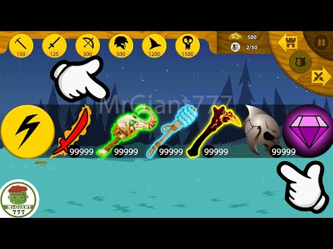 CHAOS SPELL x9999 CLUBWRATH GRIFFON, VOLTAIC CLUBMAN, FINAL BOSS | Stick War Legacy Mod | MrGiant777