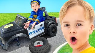 Kid helps friends and saves the toys
