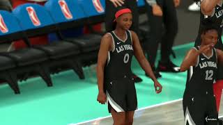 Las Vegas Aces vs New York Liberty - NBA 2K25 - Dream Teams - Game 3