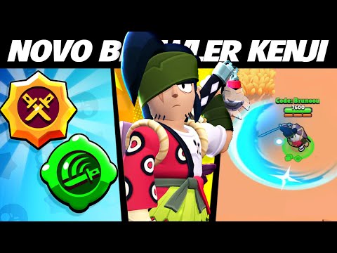 MORTIS e EDGAR no mesmo BRAWLER!! - TUDO SOBRE O KENJI