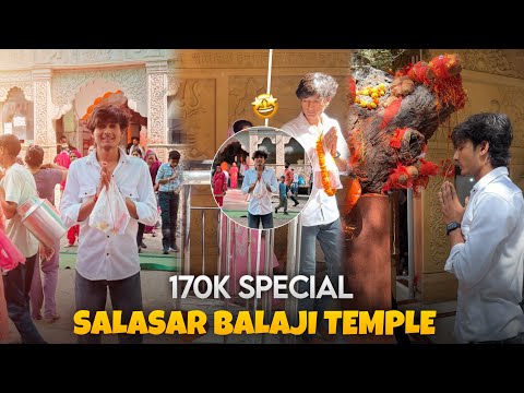 Salasar Balaji Mandir😳 Rajasthan || part 2..!! #kangravlogs