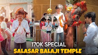 Salasar Balaji Mandir😳 Rajasthan || part 2..!! #kangravlogs