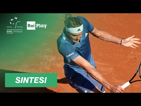 Quarti di finale: Zverev - Fritz (sintesi) - Internazionali BNL d'Italia 15/05/2024